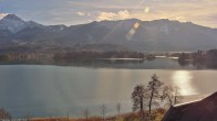 Archived image Webcam Faaker See lake, near Villach 13:00