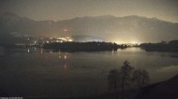 Archiv Foto Webcam Faaker See 23:00