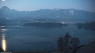 Archiv Foto Webcam Faaker See 05:00