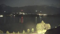 Archived image Webcam Faaker See lake, near Villach 21:00