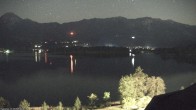 Archived image Webcam Faaker See lake, near Villach 01:00