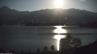 Archived image Webcam Faaker See lake, near Villach 03:00