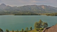 Archived image Webcam Faaker See lake, near Villach 07:00