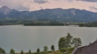 Archived image Webcam Faaker See lake, near Villach 13:00