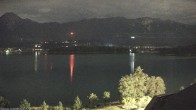 Archived image Webcam Faaker See lake, near Villach 01:00
