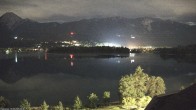 Archiv Foto Webcam Faaker See 23:00