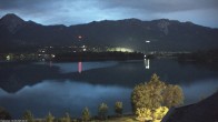 Archiv Foto Webcam Faaker See 03:00