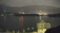 Archiv Foto Webcam Faaker See 23:00