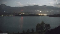 Archiv Foto Webcam Faaker See 23:00