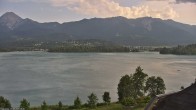 Archiv Foto Webcam Faaker See 17:00