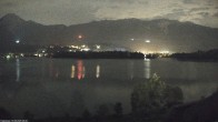Archiv Foto Webcam Faaker See 23:00
