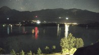 Archiv Foto Webcam Faaker See 23:00