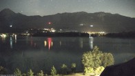 Archiv Foto Webcam Faaker See 23:00