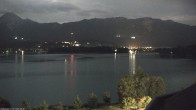 Archiv Foto Webcam Faaker See 23:00