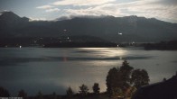 Archiv Foto Webcam Faaker See 03:00
