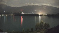Archiv Foto Webcam Faaker See 23:00