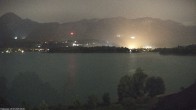 Archiv Foto Webcam Faaker See 23:00