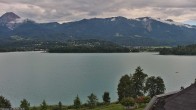 Archiv Foto Webcam Faaker See 17:00