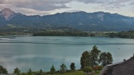 Archiv Foto Webcam Faaker See 19:00
