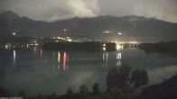 Archiv Foto Webcam Faaker See 23:00
