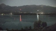 Archived image Webcam Faaker See lake, near Villach 03:00