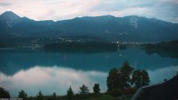 Archived image Webcam Faaker See lake, near Villach 05:00