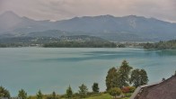 Archived image Webcam Faaker See lake, near Villach 08:00