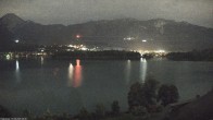 Archiv Foto Webcam Faaker See 23:00