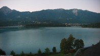 Archived image Webcam Faaker See lake, near Villach 05:00