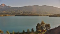 Archiv Foto Webcam Faaker See 17:00