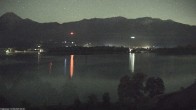 Archived image Webcam Faaker See lake, near Villach 03:00