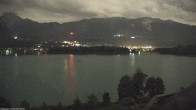 Archiv Foto Webcam Faaker See 23:00