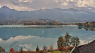 Archived image Webcam Faaker See lake, near Villach 11:00