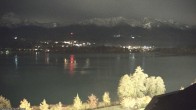 Archived image Webcam Faaker See lake, near Villach 19:00