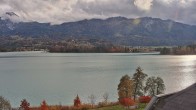 Archived image Webcam Faaker See lake, near Villach 13:00