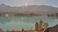Archived image Webcam Faaker See lake, near Villach 11:00