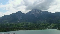 Archived image Webcam Mittagskogel mountain, Faaker See lake 13:00