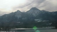 Archiv Foto Webcam Faaker See, Blickrichtung Mittagskogel 09:00