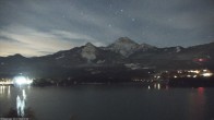 Archived image Webcam Mittagskogel mountain, Faaker See lake 23:00