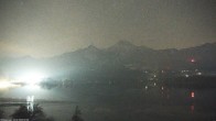 Archiv Foto Webcam Faaker See, Blickrichtung Mittagskogel 01:00