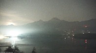 Archiv Foto Webcam Faaker See, Blickrichtung Mittagskogel 03:00