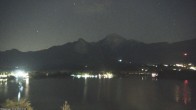 Archived image Webcam Mittagskogel mountain, Faaker See lake 21:00