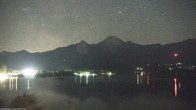 Archived image Webcam Mittagskogel mountain, Faaker See lake 01:00