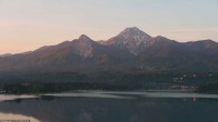 Archiv Foto Webcam Faaker See, Blickrichtung Mittagskogel 05:00