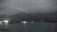 Archiv Foto Webcam Faaker See, Blickrichtung Mittagskogel 01:00