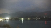 Archiv Foto Webcam Faaker See, Blickrichtung Mittagskogel 03:00