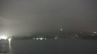 Archiv Foto Webcam Faaker See, Blickrichtung Mittagskogel 23:00