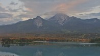 Archived image Webcam Mittagskogel mountain, Faaker See lake 05:00