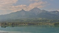 Archived image Webcam Mittagskogel mountain, Faaker See lake 07:00
