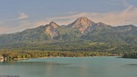 Archived image Webcam Mittagskogel mountain, Faaker See lake 17:00
